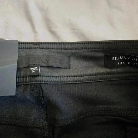 Guess Skinny High Rise Shape Up Jeans NWT Sz31 Mob Wife Matrix - Picture 8 of 8